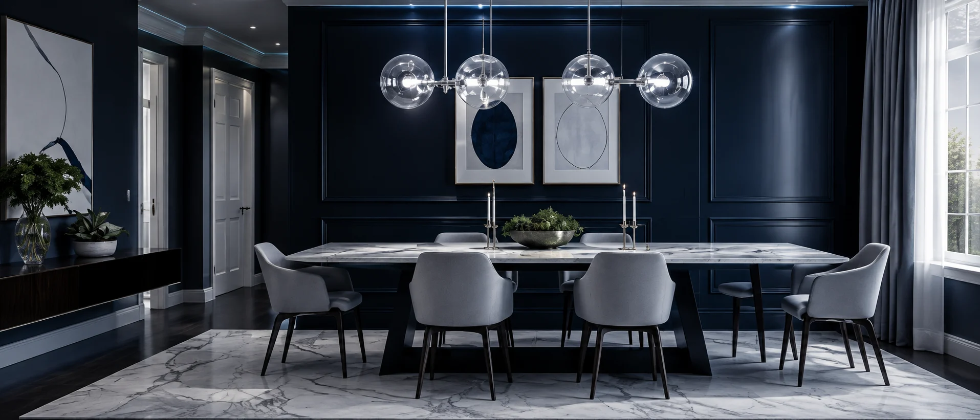 Dining interiors hero background