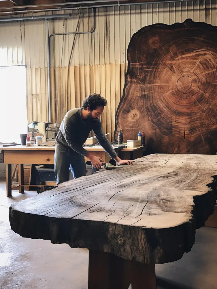 Custom furniture crafted by Hompac